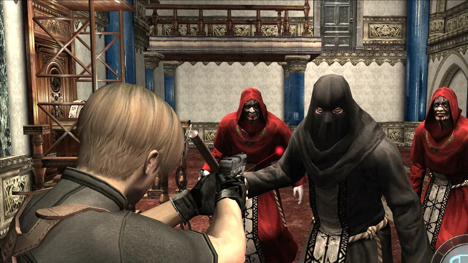 Leon and the hooded cultists